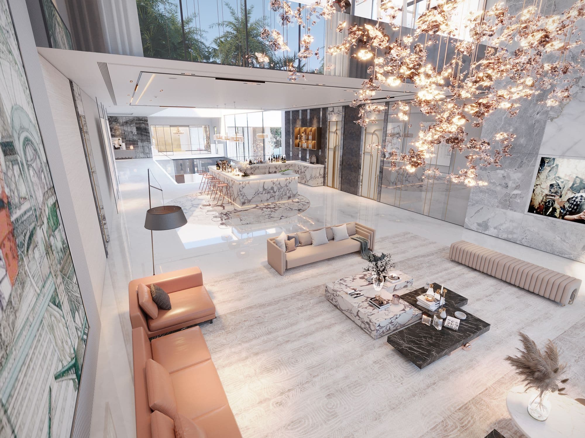 Interior renovat la cheie